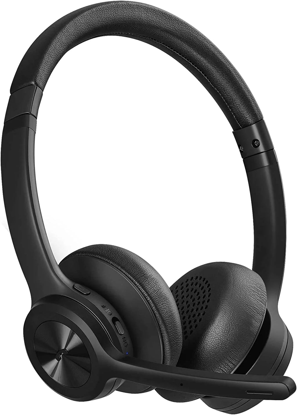 Bluetooth Headset V5.2 Wireless Headphones with Noise Cancelling Microphone L35337