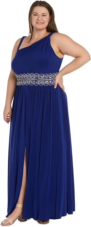 One Shoulder Asymmetrical Dress W587490