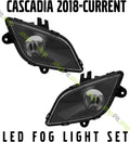 Fog Light Set for Freightliner Cascadia 2018 2019 2020 Driver & Passenger X1084