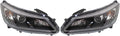 Headlight Assembly Pair Halogen Sedan E36835