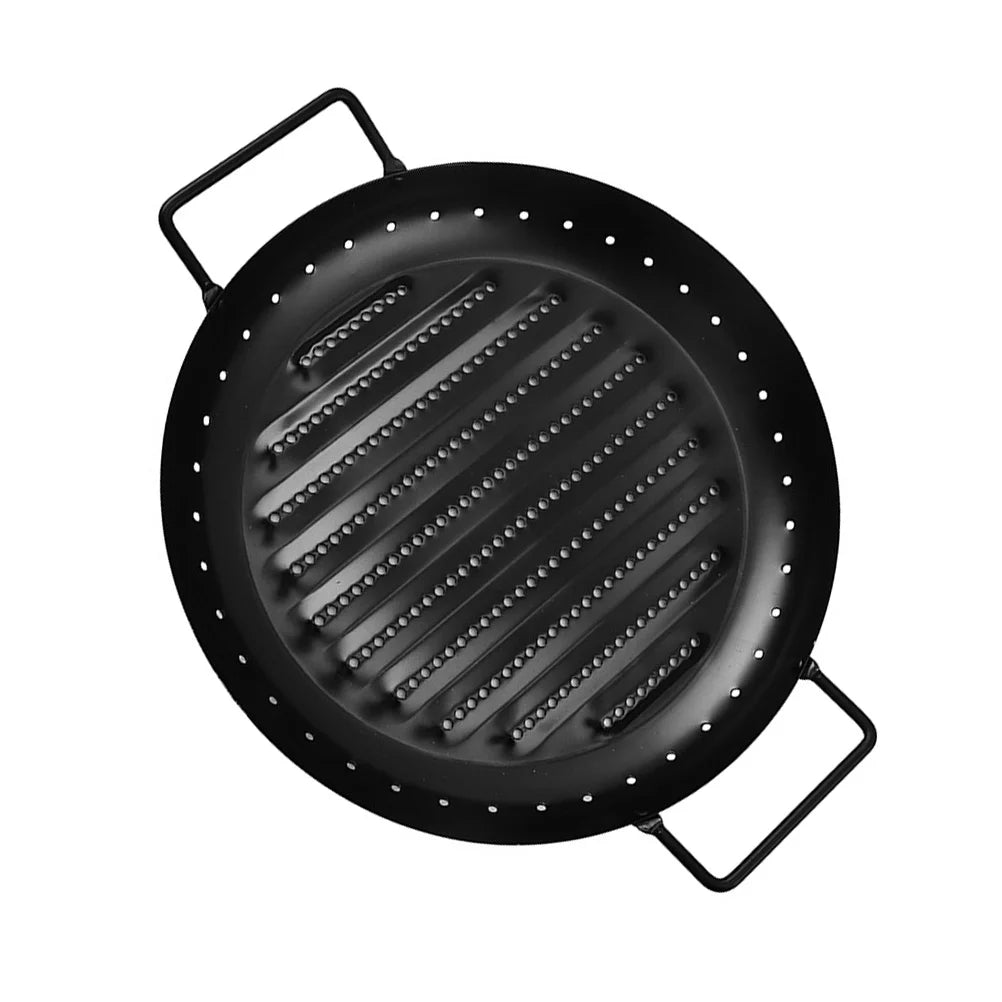 Grill Pan Korean Bbq Tray Griddle Stovetop Non Stick V7307