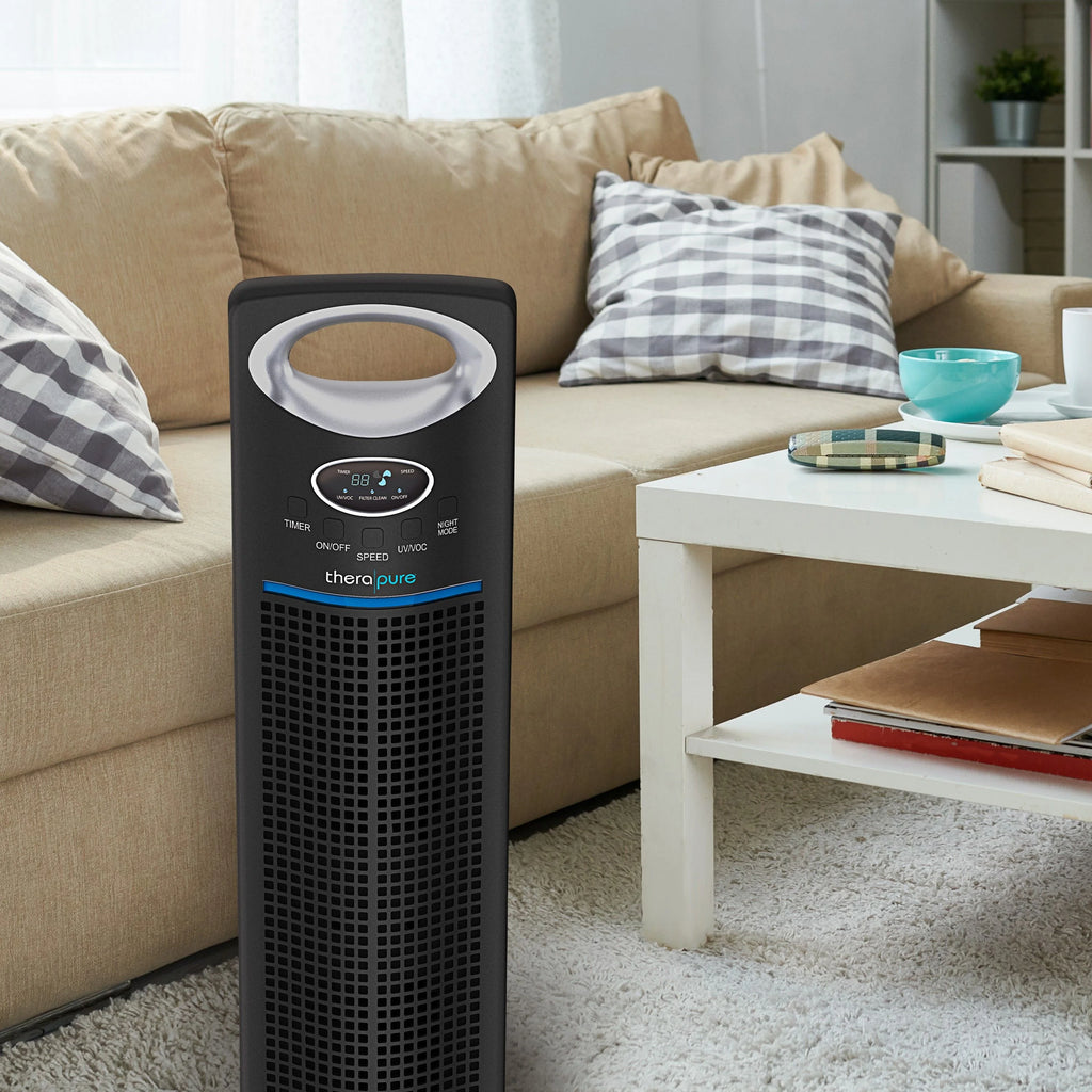 Black HEPA-Type Air Purifier V657