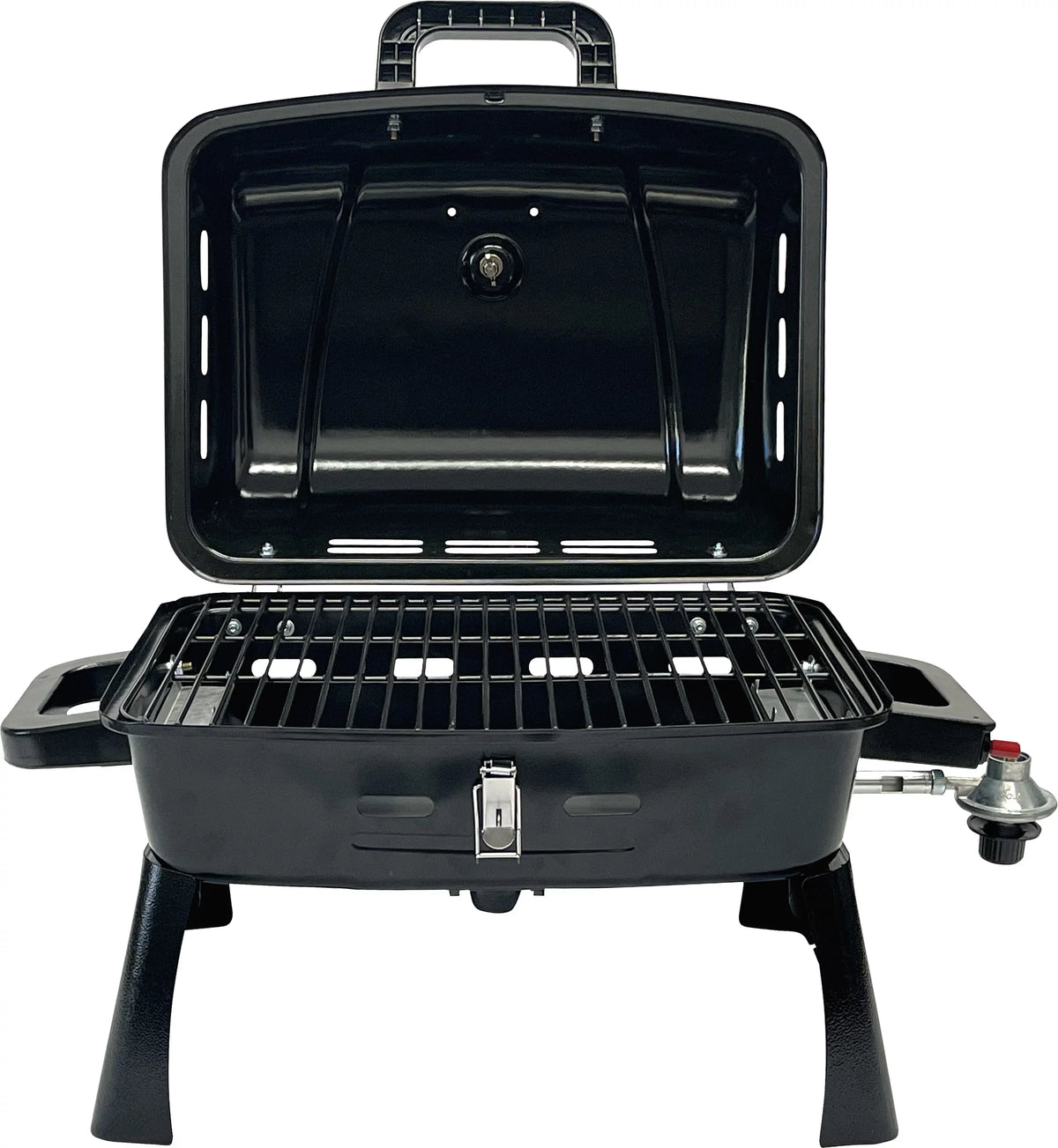 Portable 1 Burner Propane Grill with Griddle Plate U13130