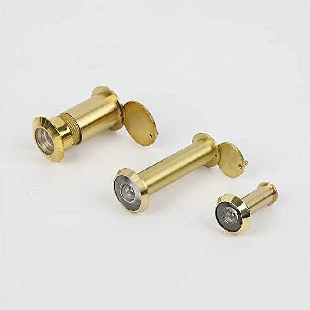 180 Degree 14mm Golden Door Viewer Peephole Glass Lens Z90261