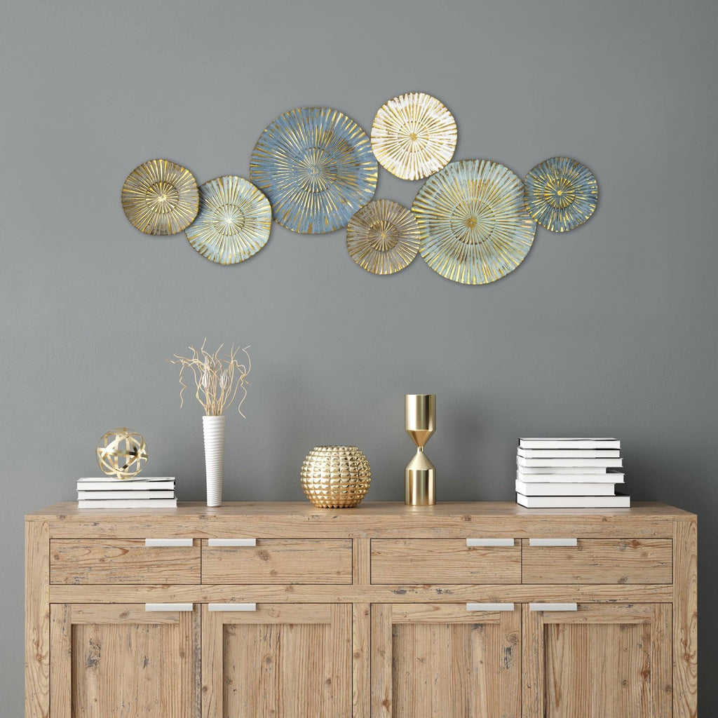 Metal Plates Wall Decor N769648