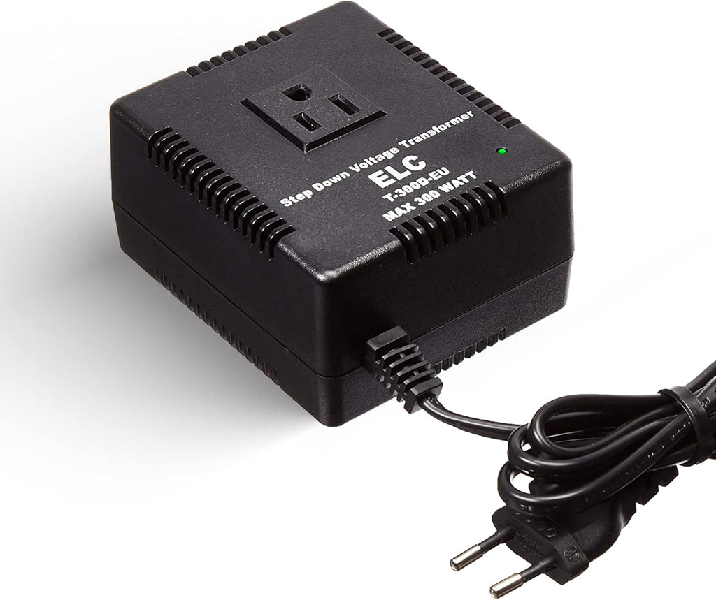 500 Watt Voltage Converter Transformer Heavy Duty Compact Step Down Travel Pack of 2 O9209