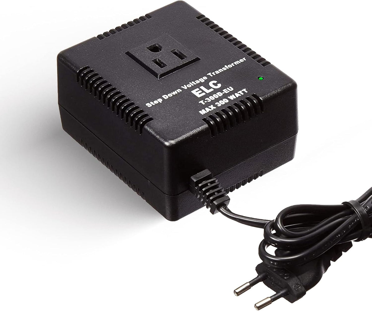 500 Watt Voltage Converter Transformer Heavy Duty Compact Step Down Travel Pack of 2 O9209