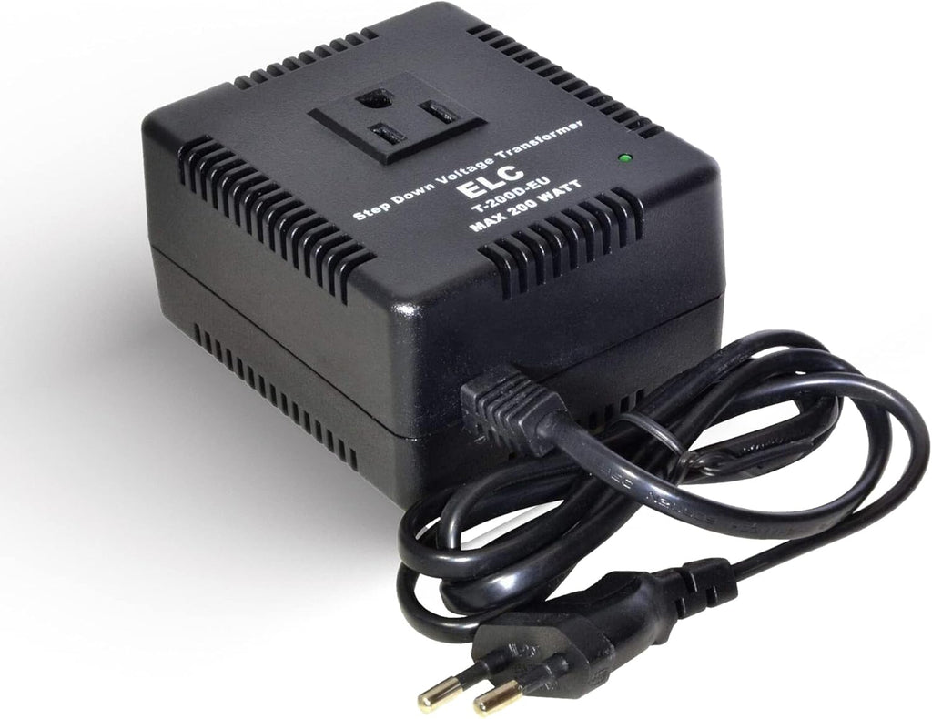 500 Watt Voltage Converter Transformer Heavy Duty Compact Step Down Travel Pack of 2 O9209