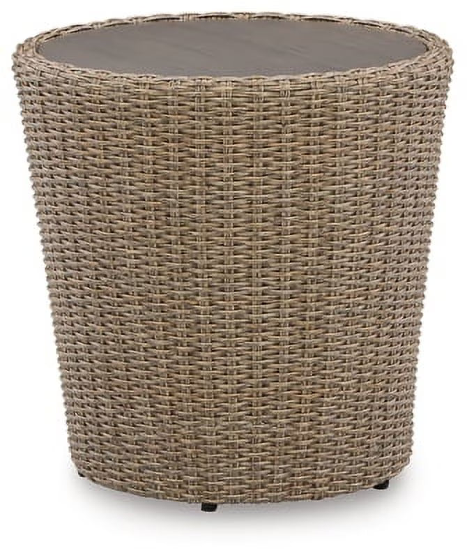 Beige Outdoor End Table G3805