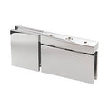 Polished Chrome Pivot Hinge with Attached U-clamp I481967
