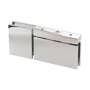 Polished Chrome Pivot Hinge with Attached U-clamp I481967