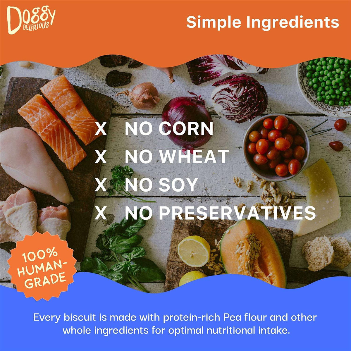 Grain Free Peanut Butter Dog Treats U653
