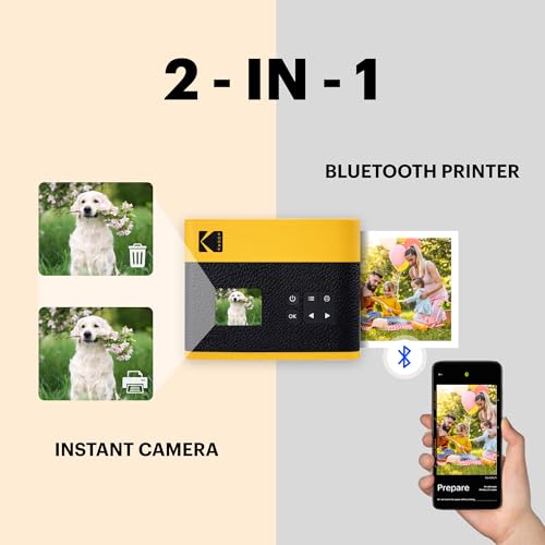 2-in-1 Instant Camera and Photo Printer W7055