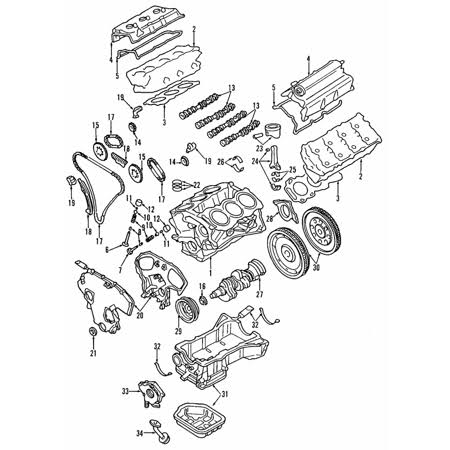 Engine Timing Chain Tensioner U213005