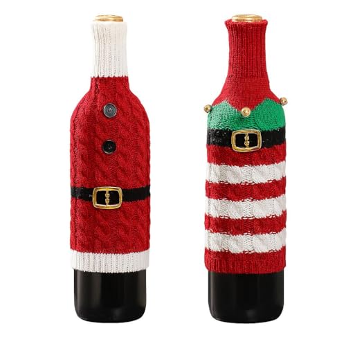 Christmas Wine Bottle Cover E321