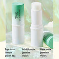 Solid Perfume Balm Sets Cedar Jasmine Tea White Peach Milk Cream Oolong Scent D94854