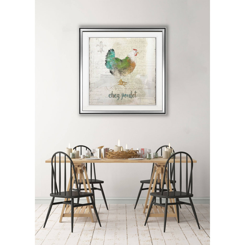 Framed Giclee Print 28 x 28 R1852
