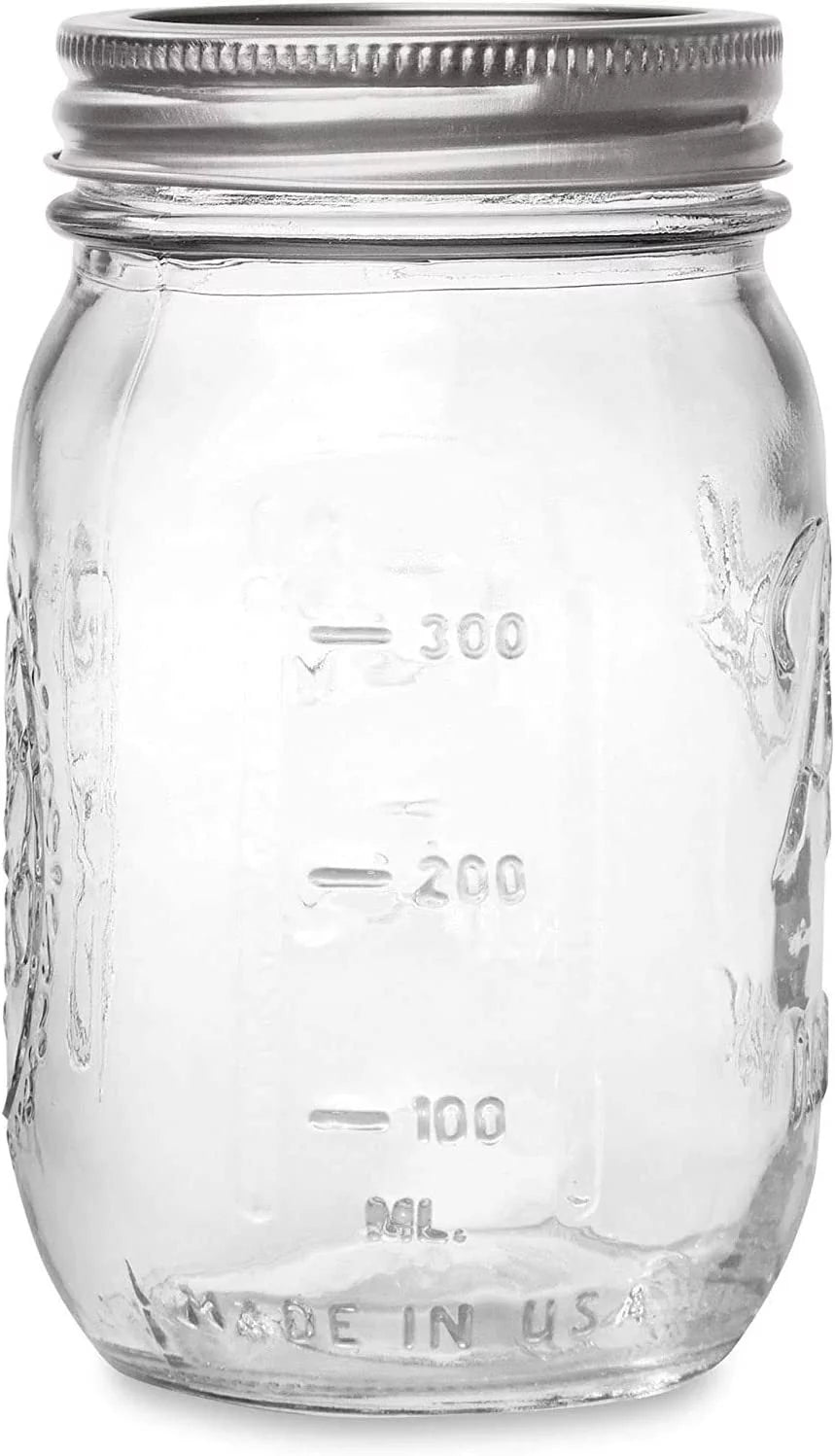 16-oz Mason Jar with Lids and Bands Pack of 24 H16534
