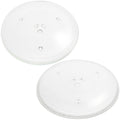 2-Pack Replacement Microwave Glass Turntable Tray 12 1/2" (318mm) L608557