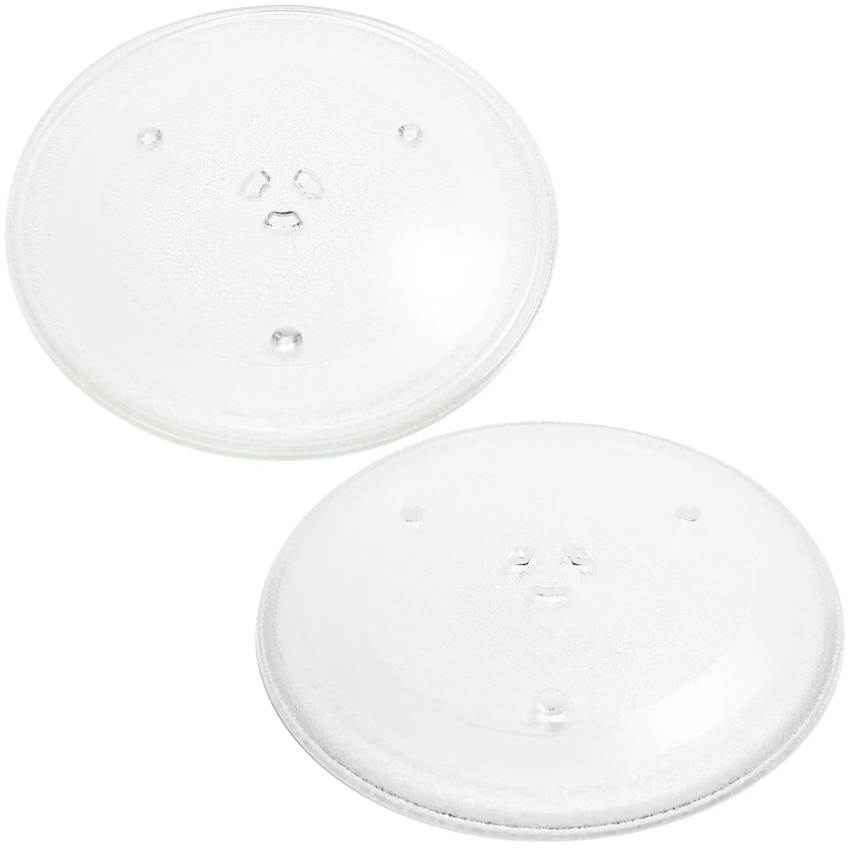 2-Pack Replacement Microwave Glass Turntable Tray 12 1/2" (318mm) L608557