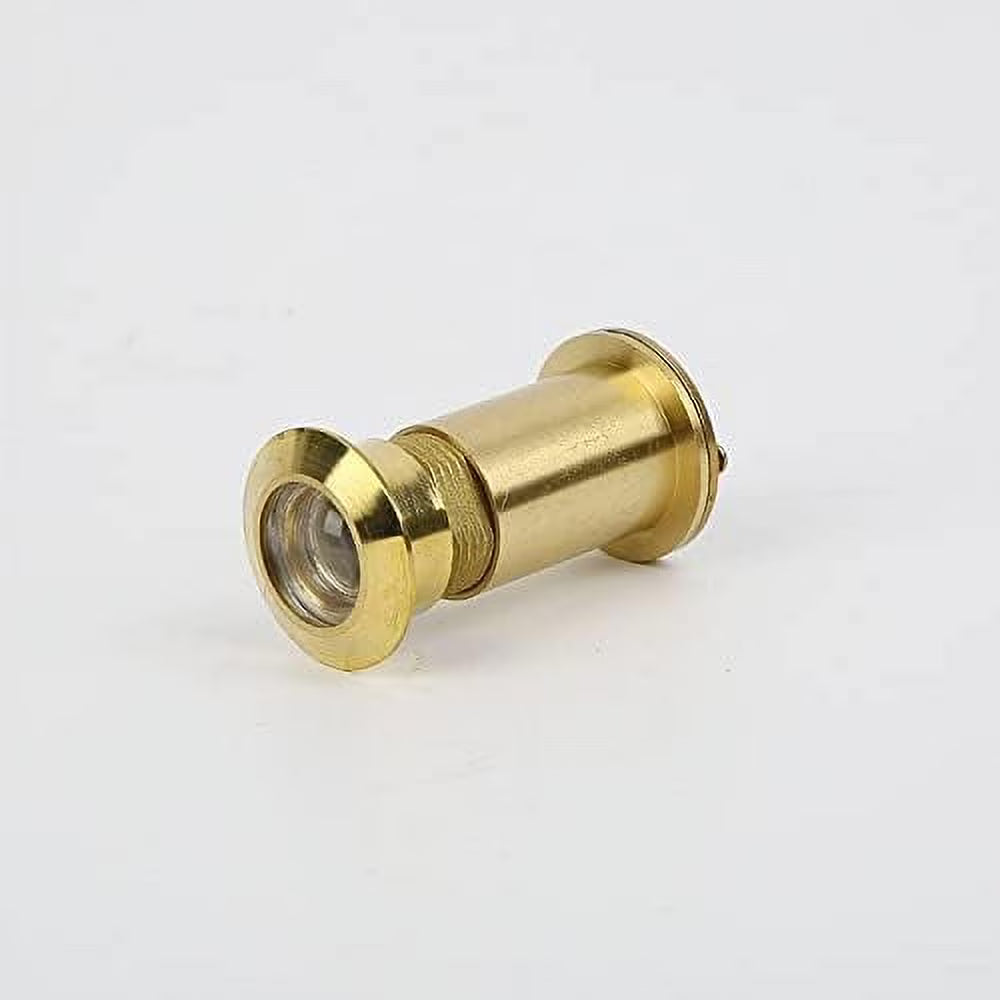 180 Degree 14mm Golden Door Viewer Peephole Glass Lens Z90261
