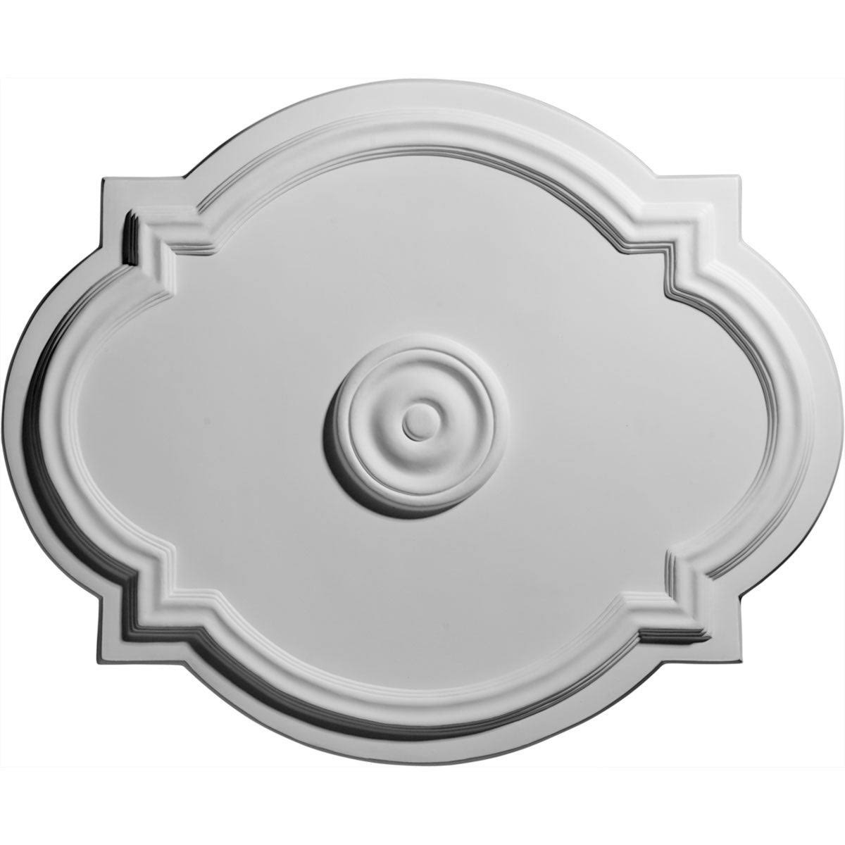21 1/4x22W x 17 3/8x22H x 1x22P Ceiling Medallion Q9238