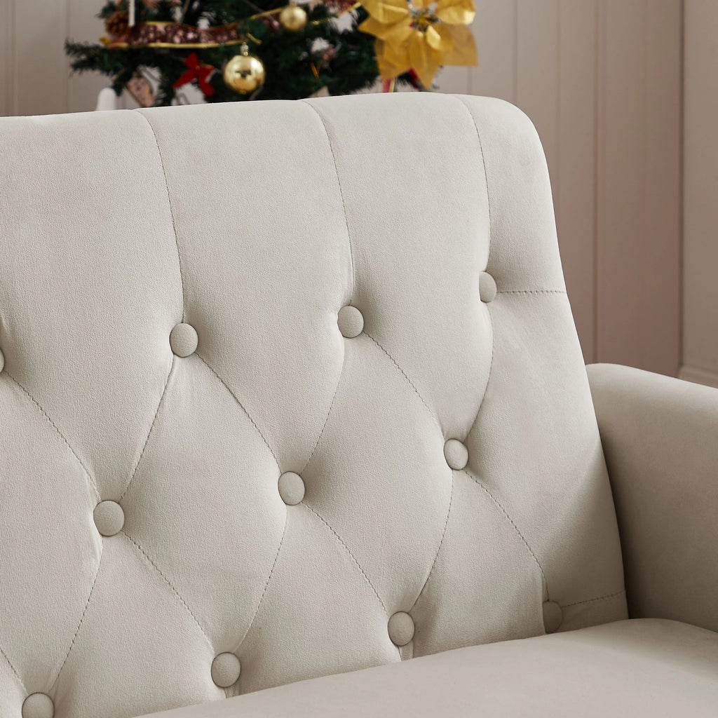 Velvet Convertible Sleeper Sofa Bed D12637