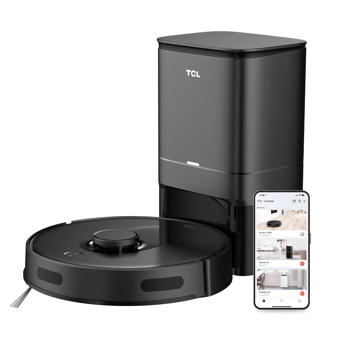 Smart Robot Vacuum with Auto-Empty Station M34517