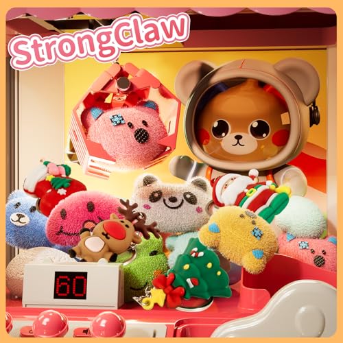 Mini Claw Machine with Music & 36 Mini Toys K7398