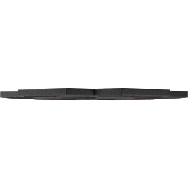 40x22OD x 17 1/8x22ID x 1x22P PVC Pierced Ceiling Medallion F891
