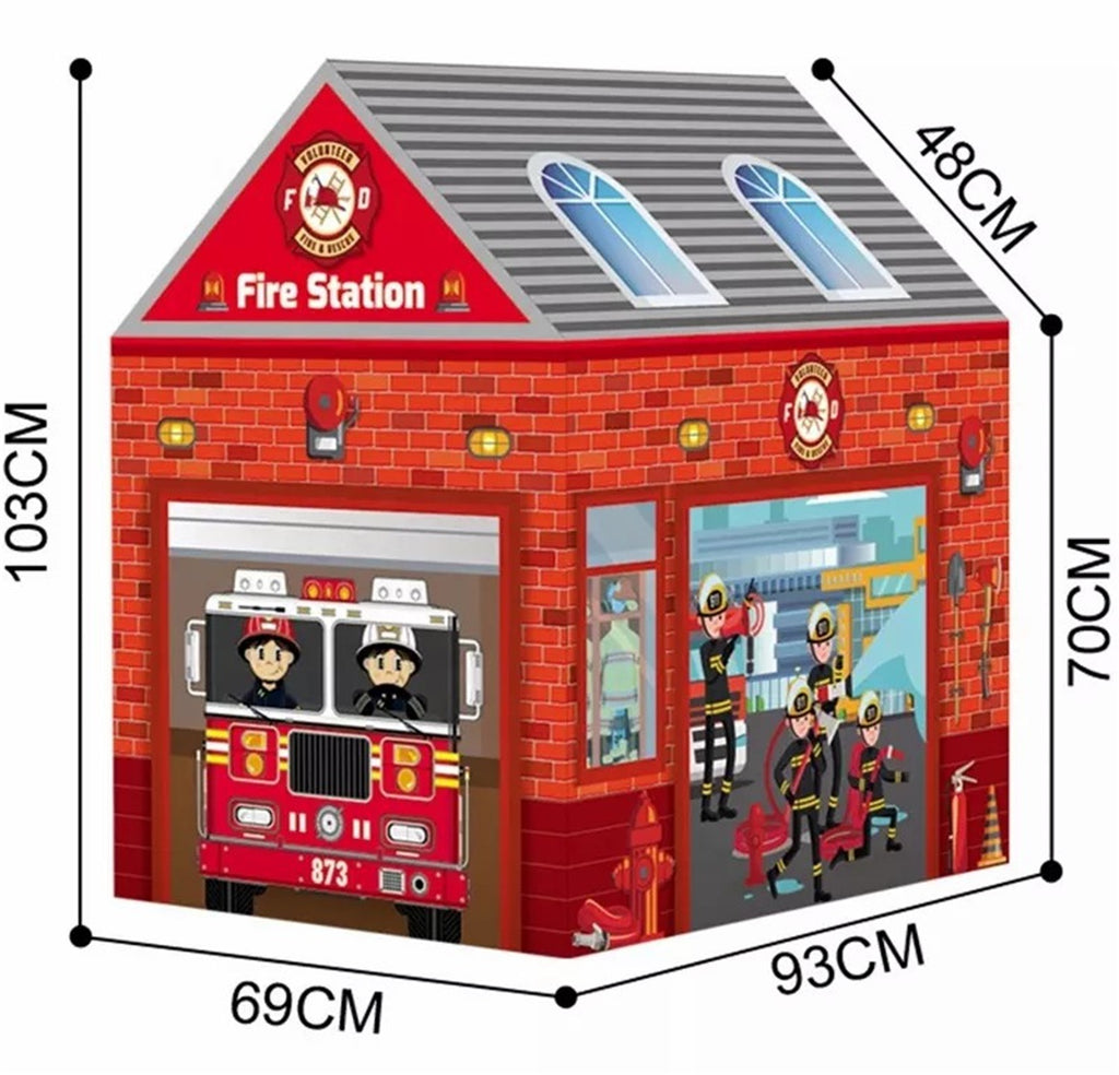 Kids Firefighter Play Tent W482