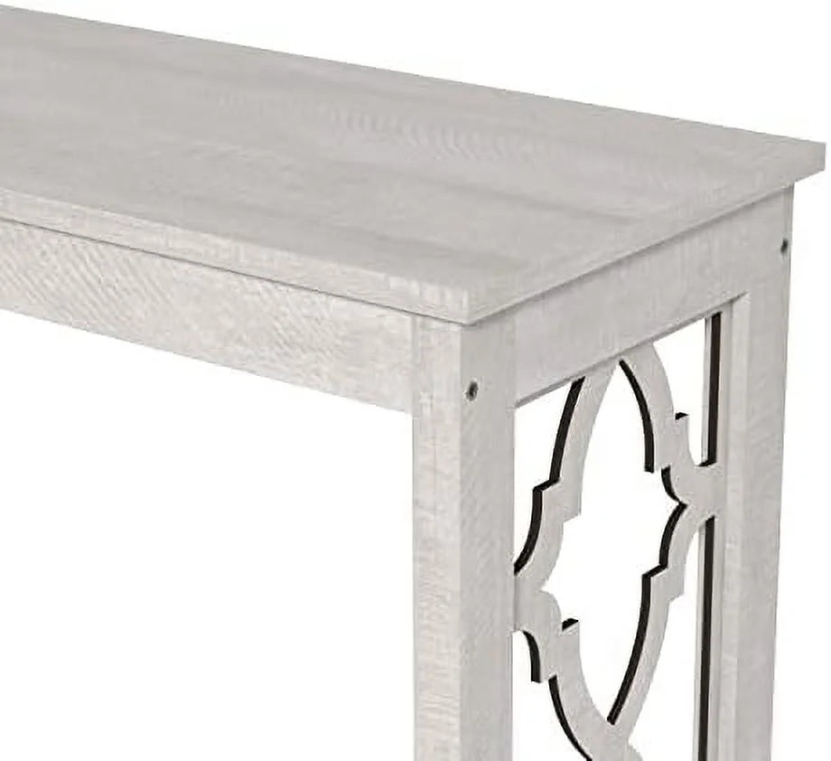 Modern Coffee Table with Shelf Square Wooden Accent Cocktail Table S1935