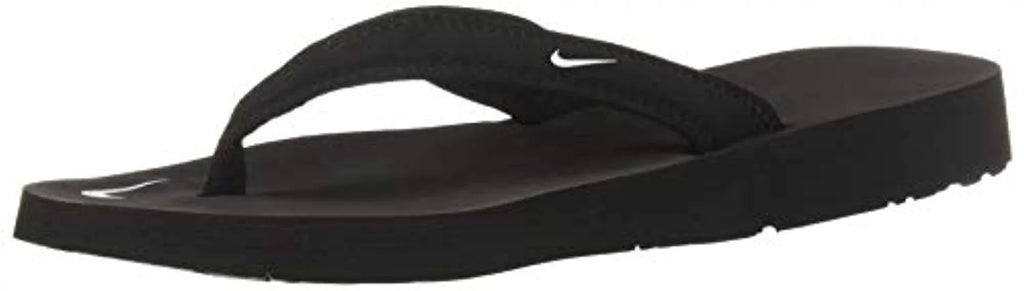 Black White Thong Sandals Q929
