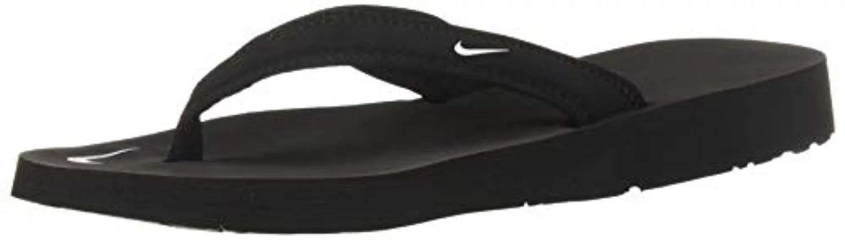 Black White Thong Sandals Q929