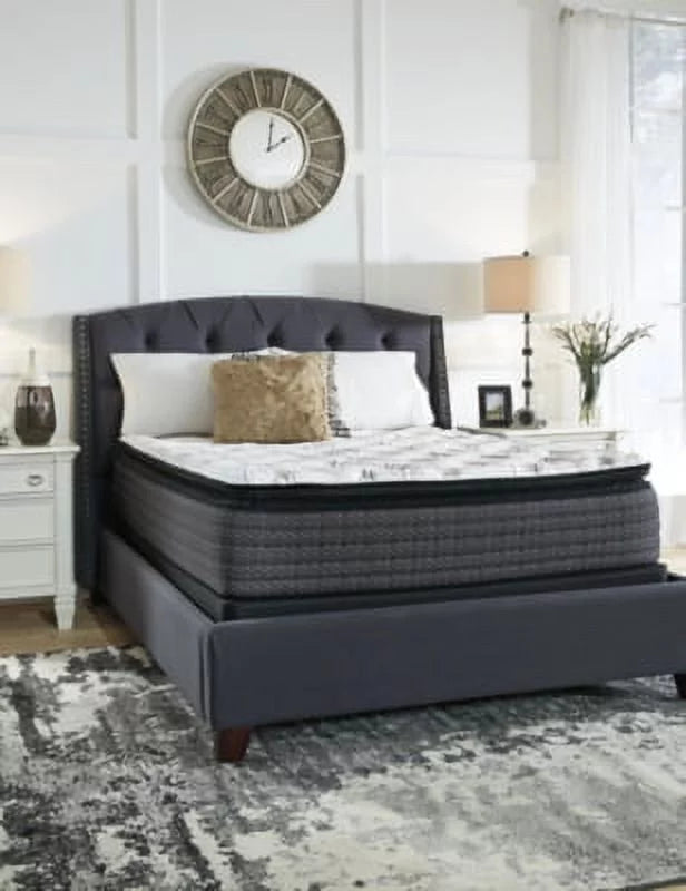 11 Inch Plush Pillow Top Hybrid Full Mattress W68778