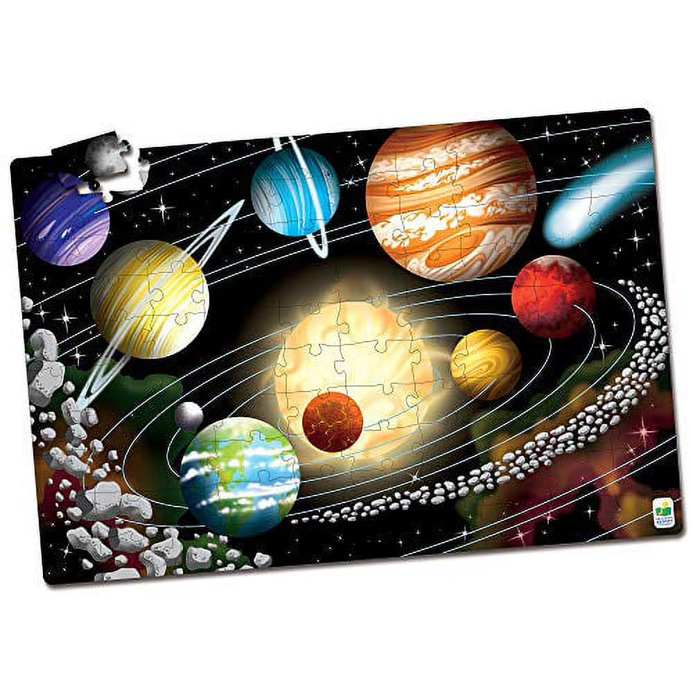 100 Piece Glow in the Dark Space Puzzle E3503
