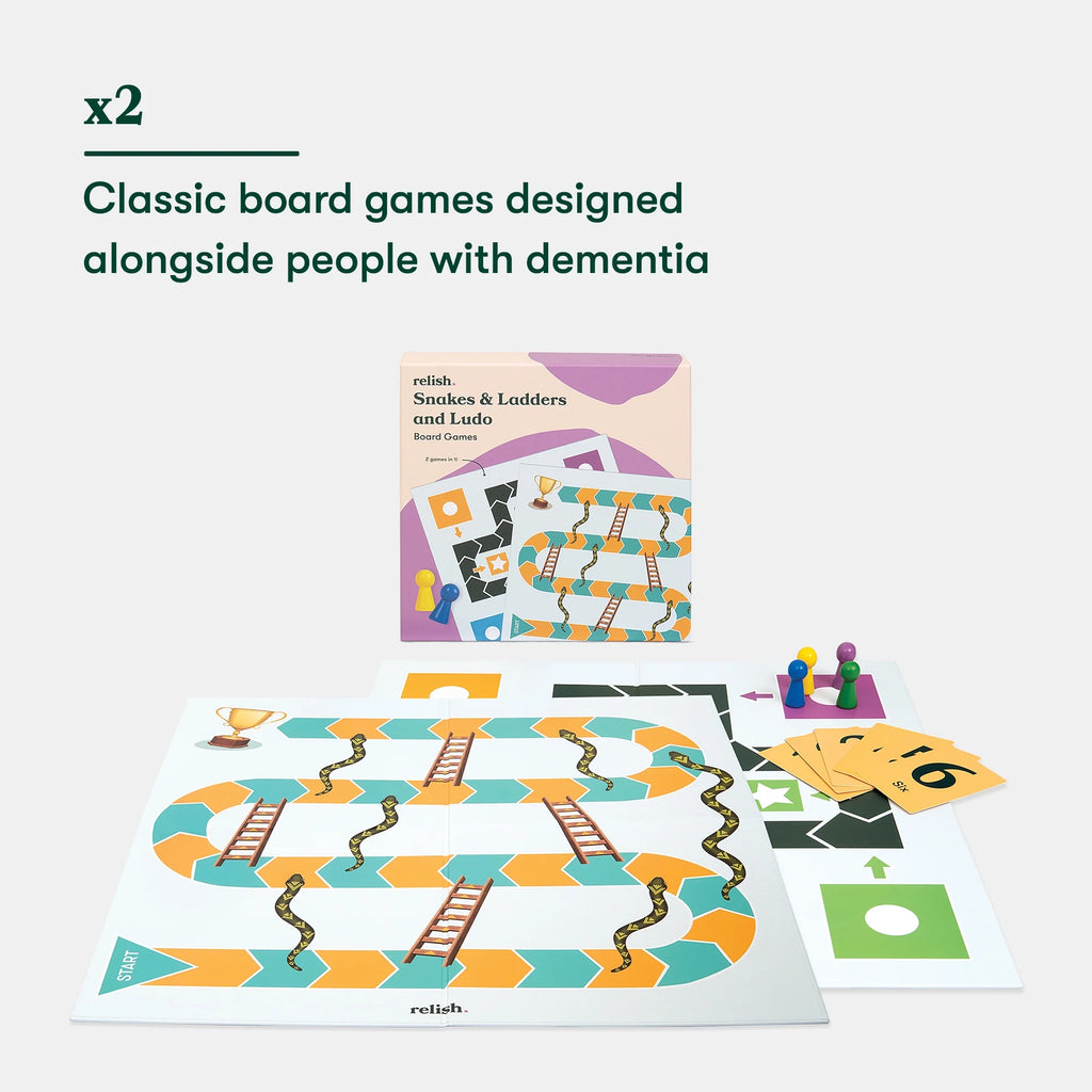 2-in-1 Snakes & Ladders and Ludo Board Game O2759