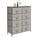 Large 8 Fabric Drawer Storage Dresser A933651