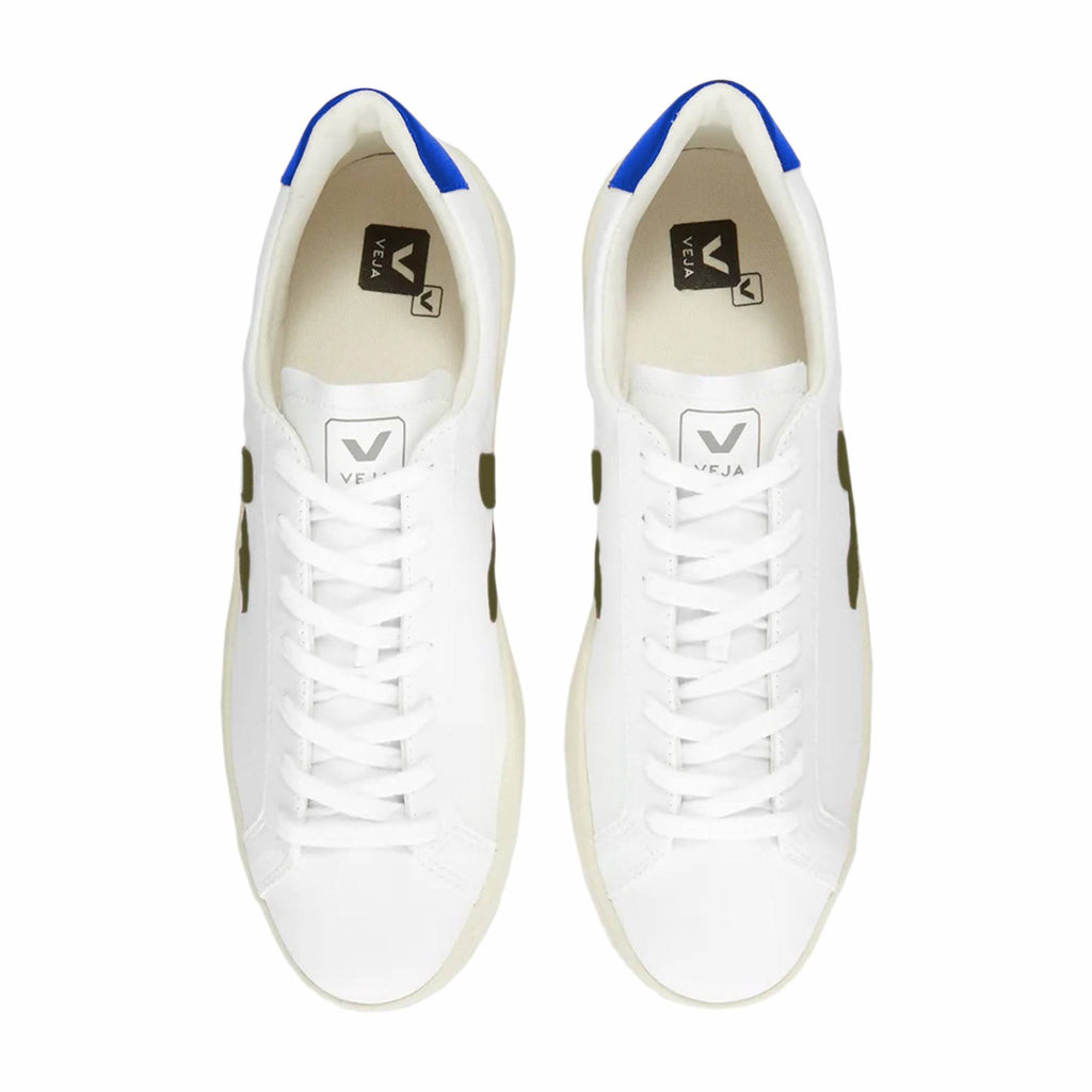 White Kaki Indigo Men Shoes C650