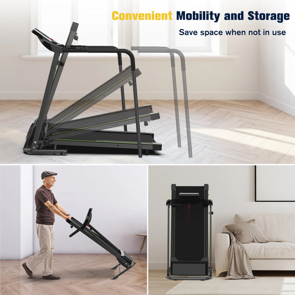 Folding Treadmill with Long Handrail 2.25HP N838