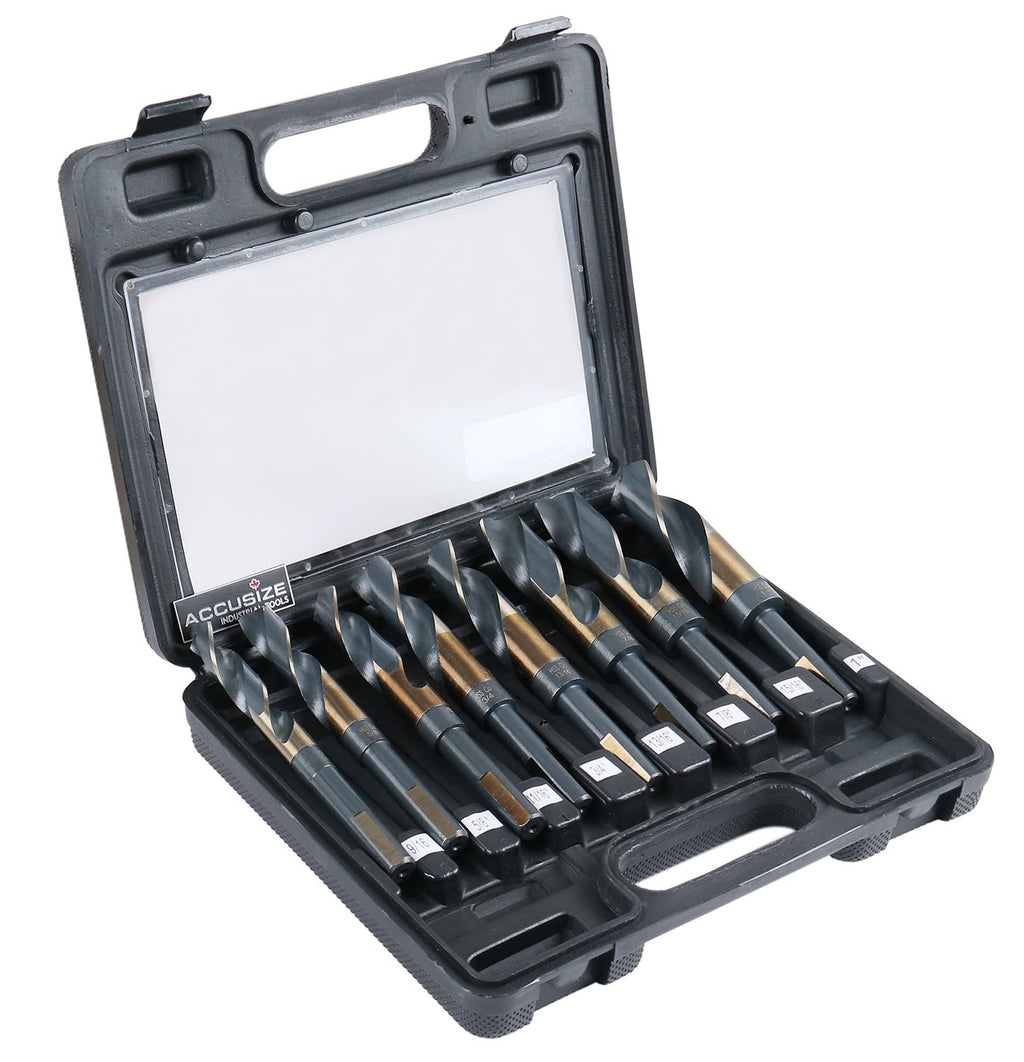 M35 Cobalt 1/2" Shank Drill Set of 8 Pieces L4154