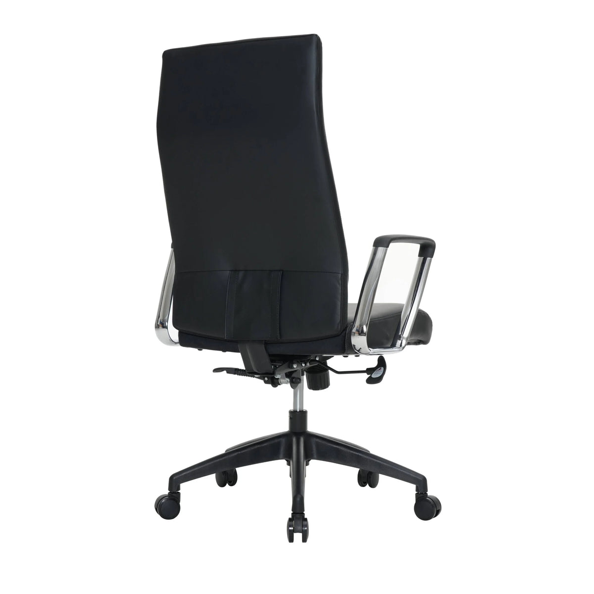 High Back Leather Office Chair Black I9045