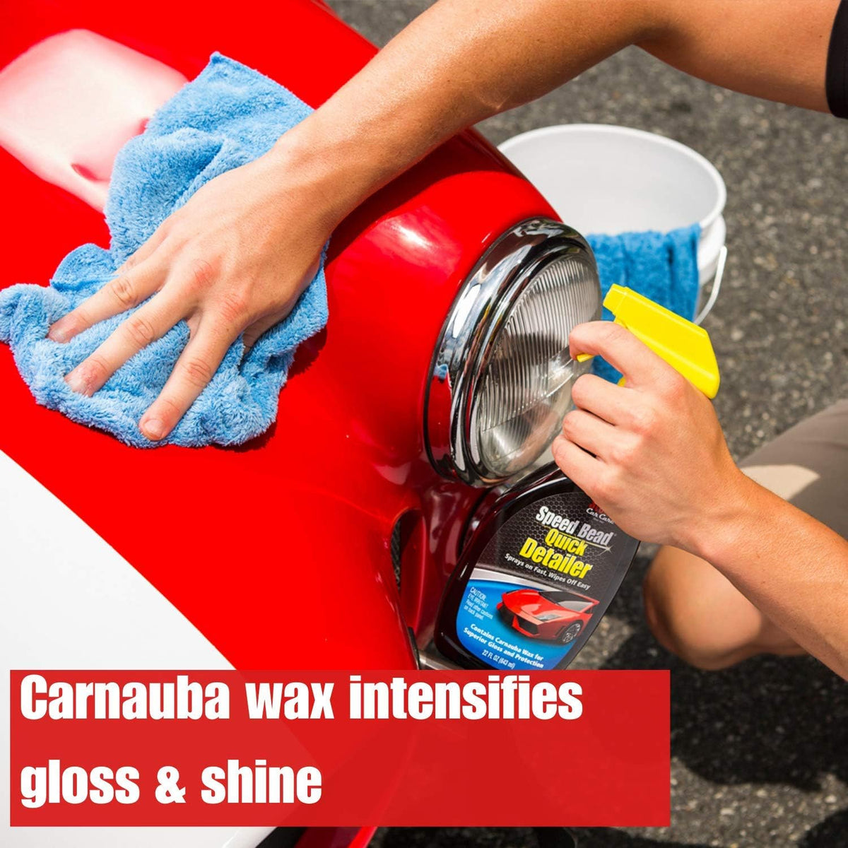 22-Ounce Car Cleaner Wax Spray, Pack of 6 D829