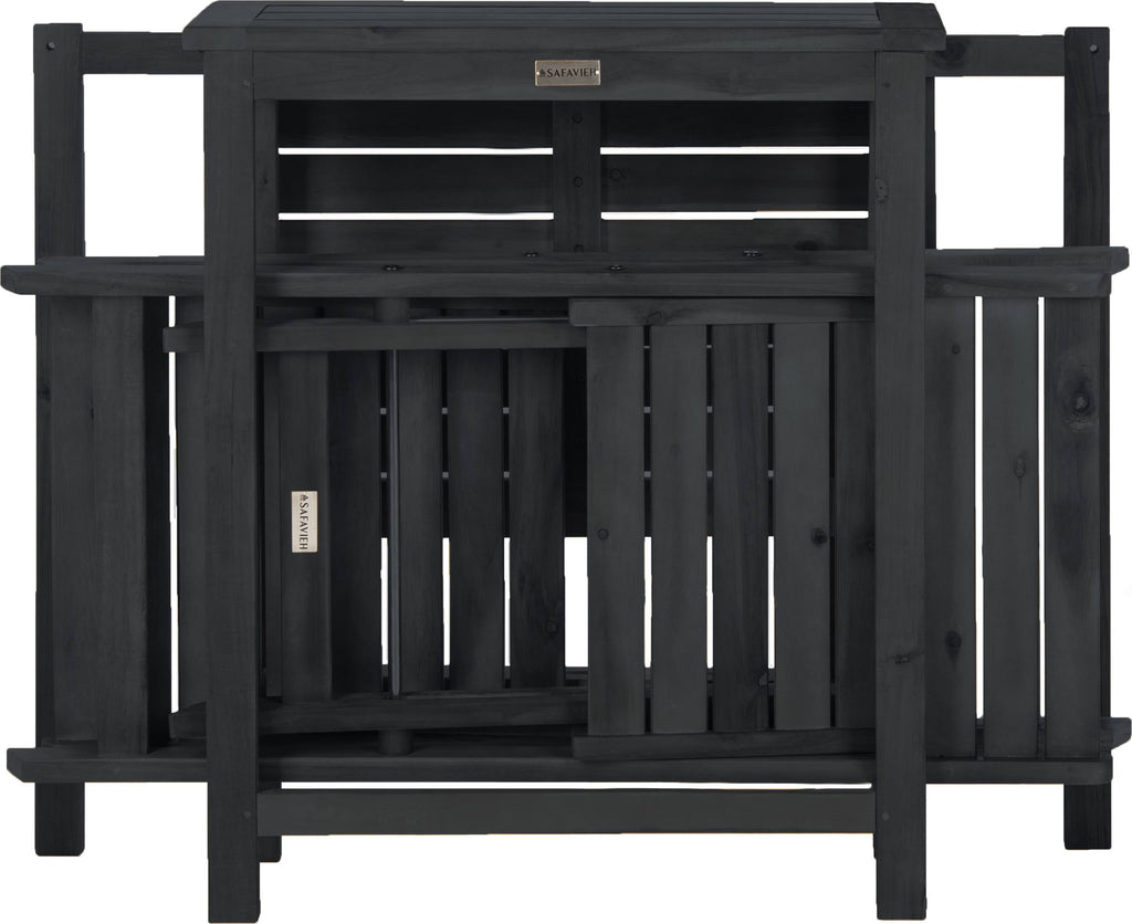 Dark Slate Grey Bistro Set U76086