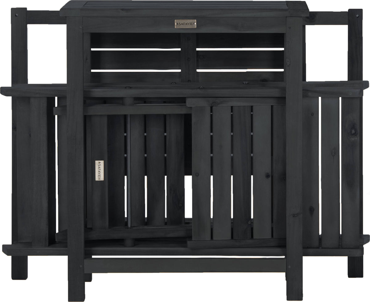 Dark Slate Grey Bistro Set U76086