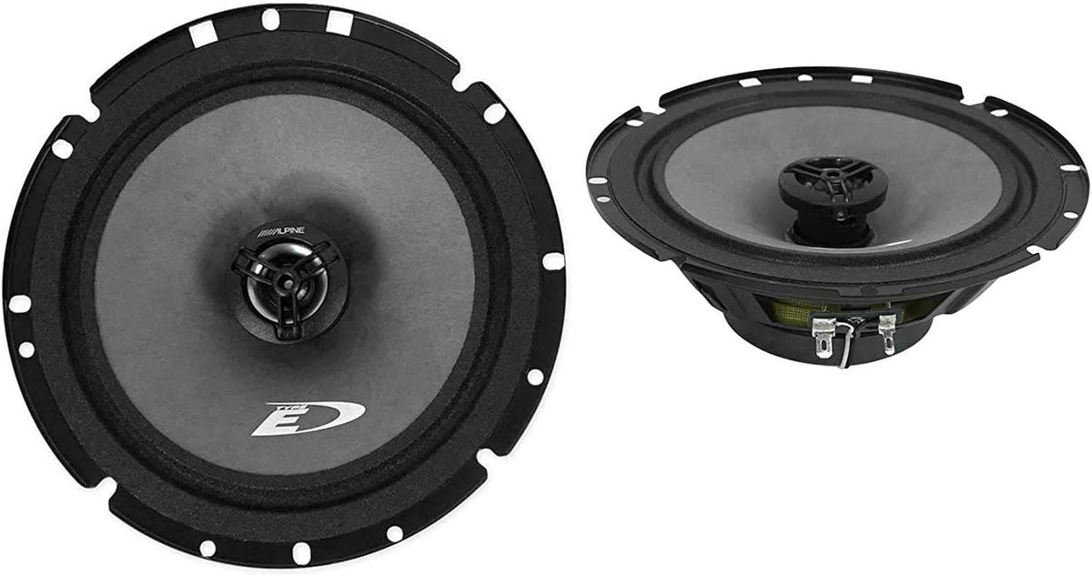 Car CD Receiver with SiriusXM Satellite Radio Tuner and Alpine Coaxial Speakers K599
