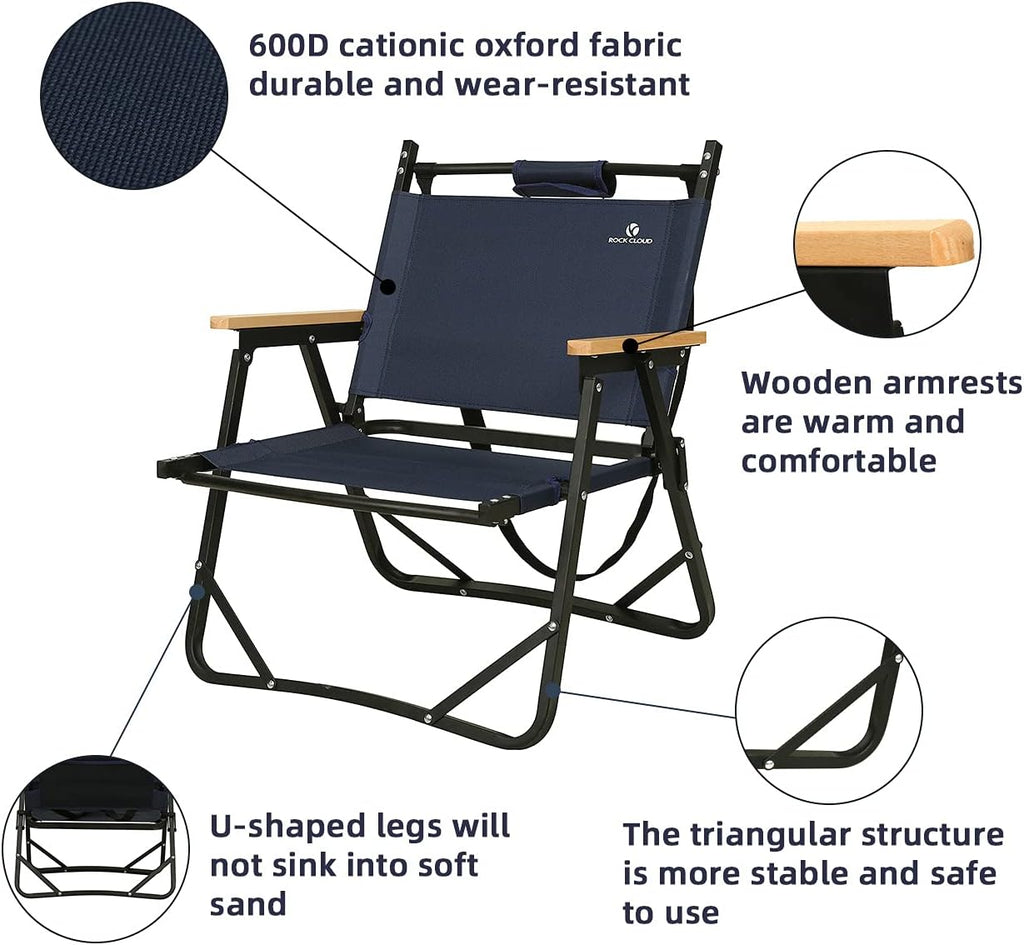 Portable Folding Low Beach Chair V869702
