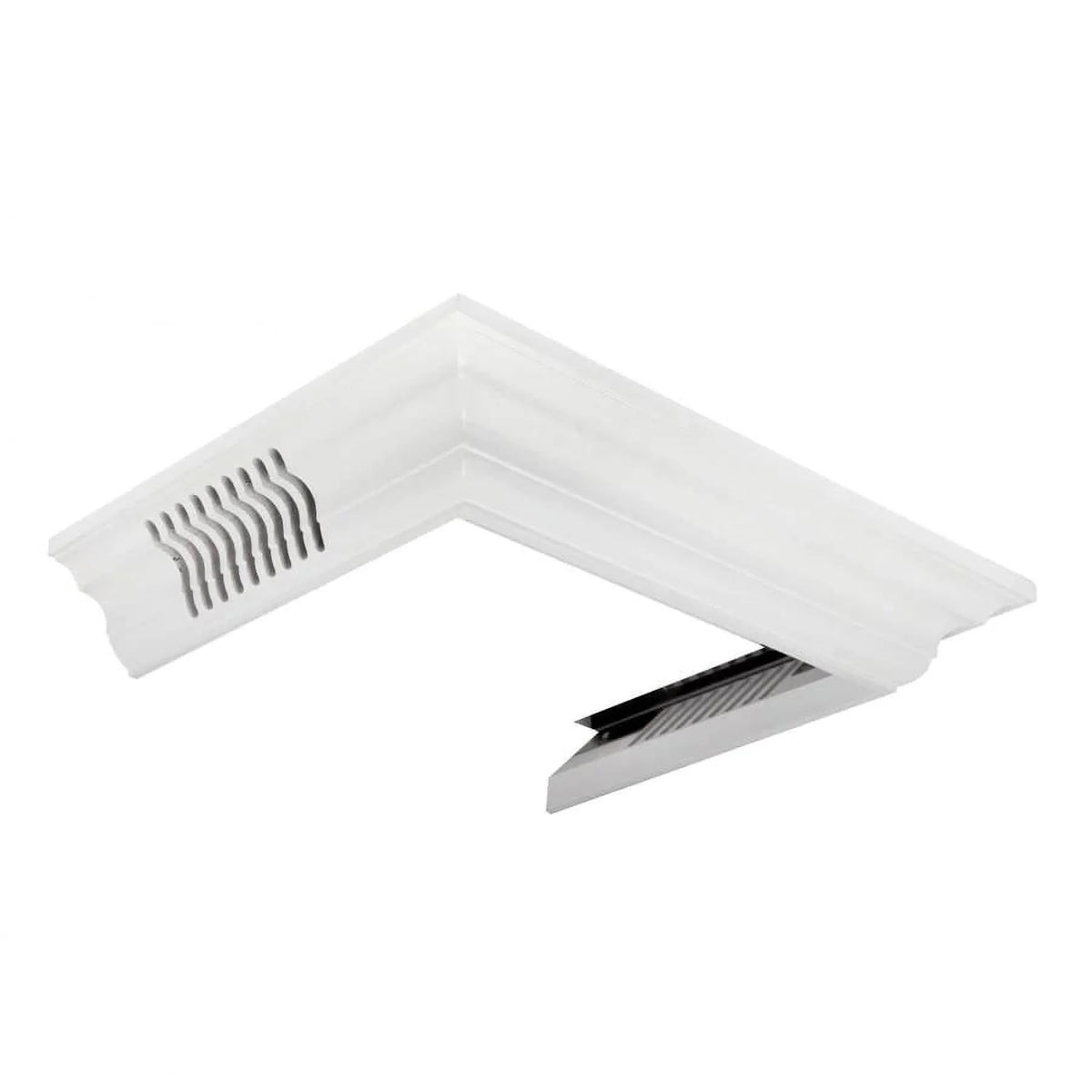 Vented Crown Molding Profile 6 for Wall Mount Range Hood P904