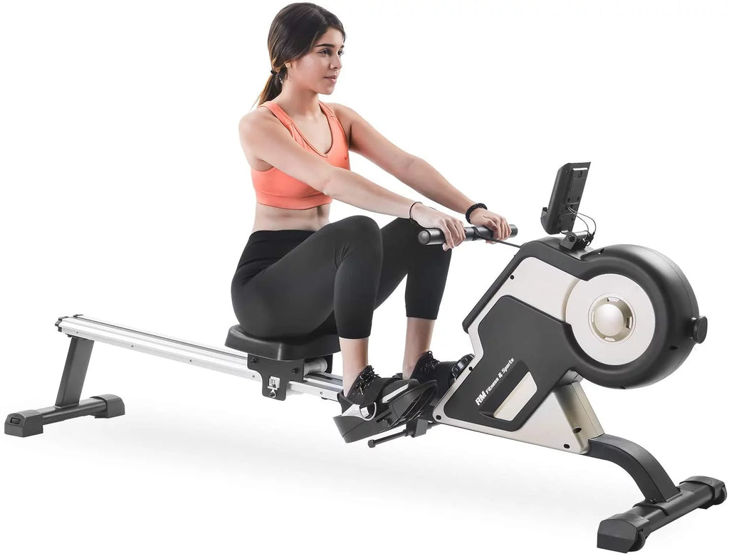 Rowing Machine with 12 Levels of Adjustable Resistance T9050