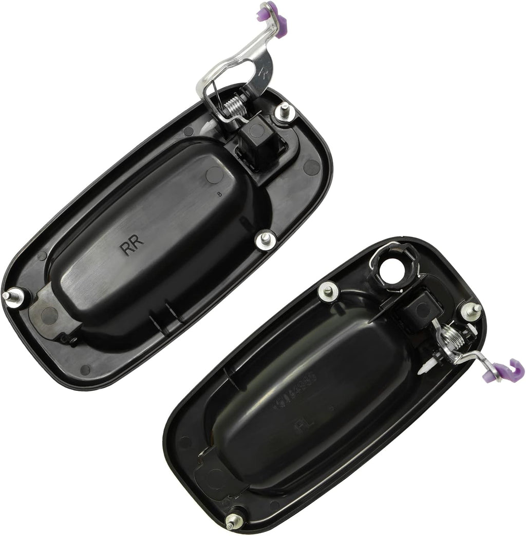 Exterior Door Handles Kit with Keyhole, Pack of 2 F419
